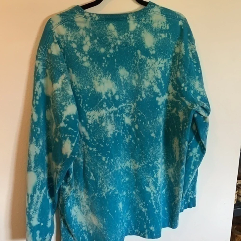 Bleached Shirt Custom Bleached XLarge Long Sleeved Top - Picture 3 of 10